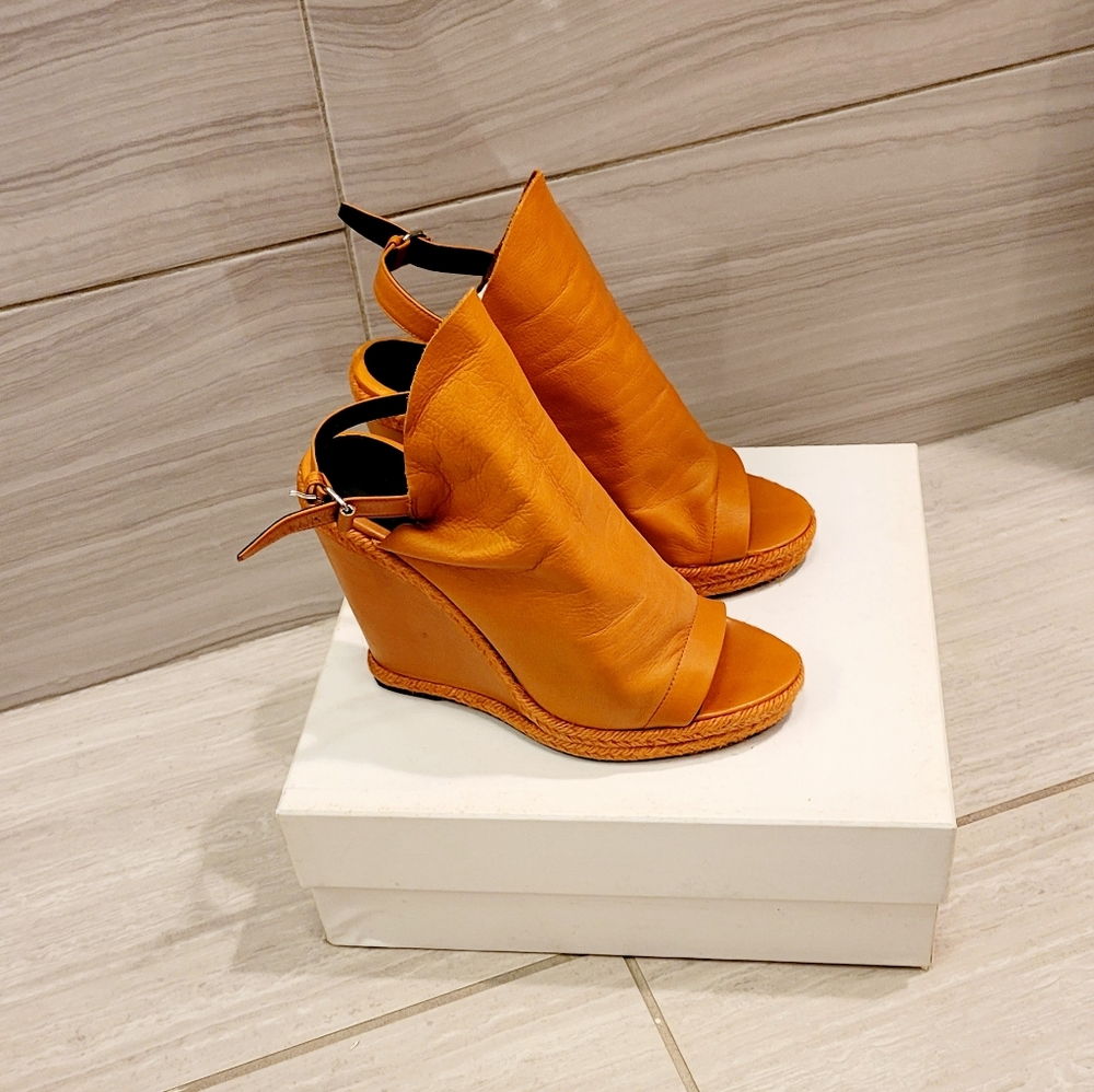BALENCIAGA - Pellets S Cuoio Wedge - Picture 3 of 7